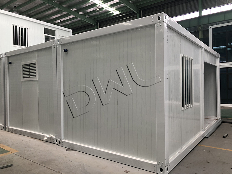 How is the container house produced
