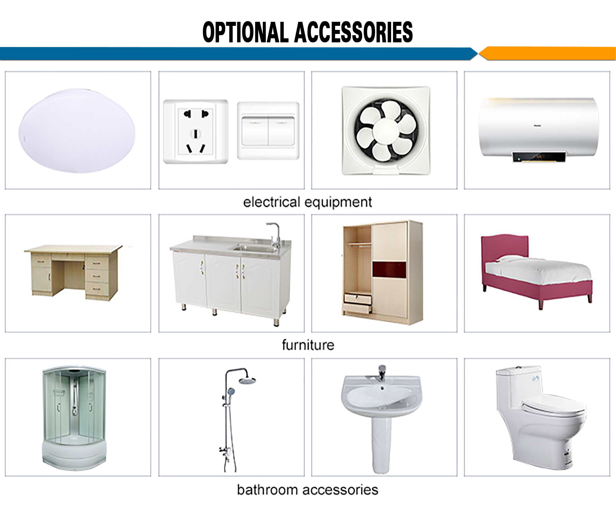 prefabricated house container