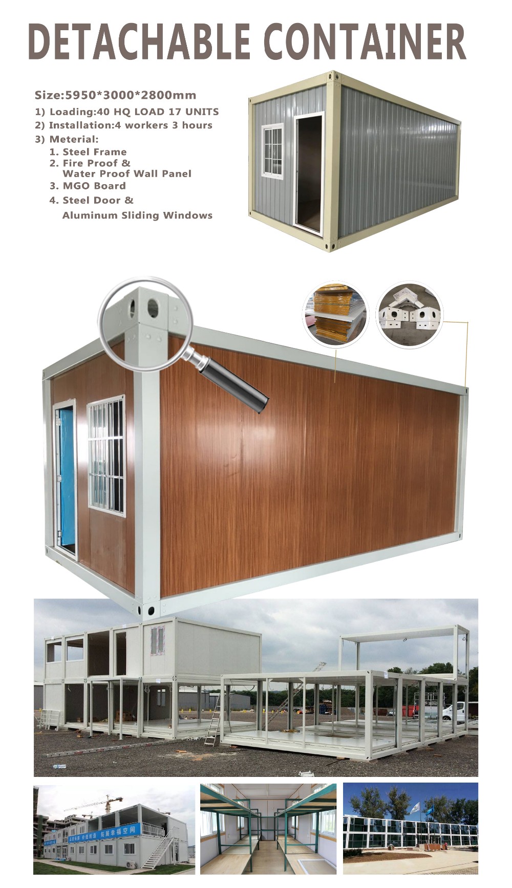 container prefabricated