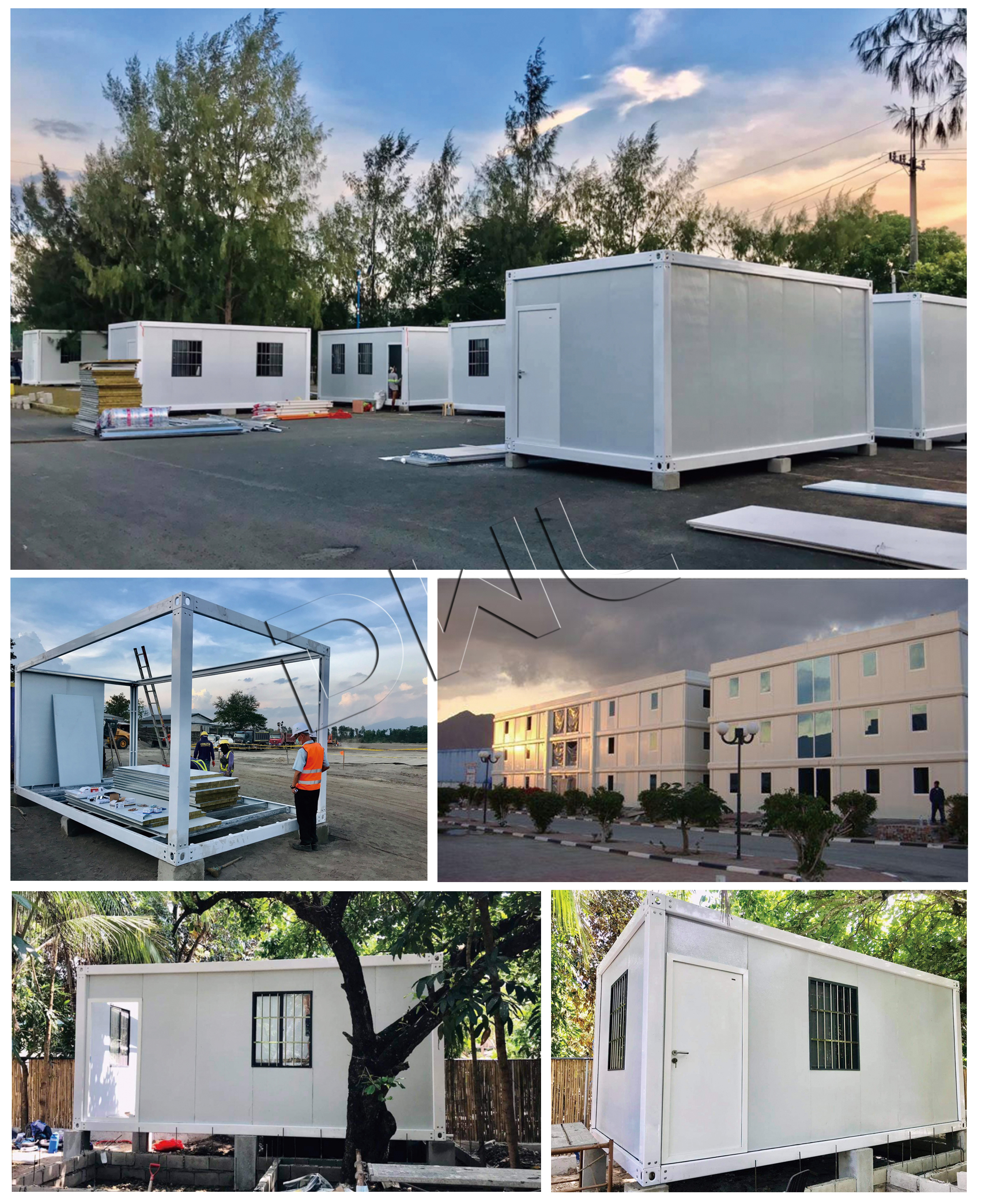 prefabricated container building