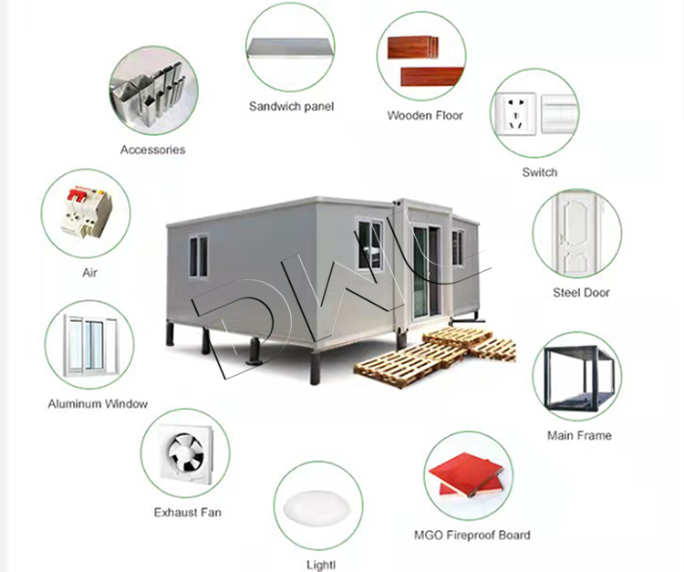 china expandable container house