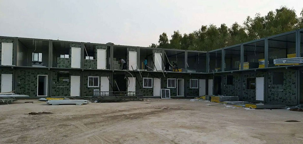 Army Built Barracks Out Of Flatpack Containers