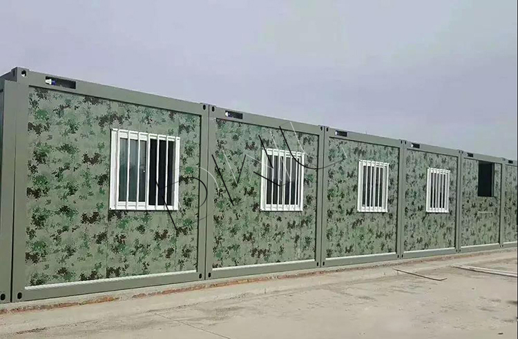 Army Built Barracks Out Of Flatpack Containers