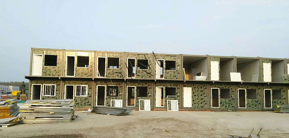 Army Built Barracks Out Of Flatpack Containers